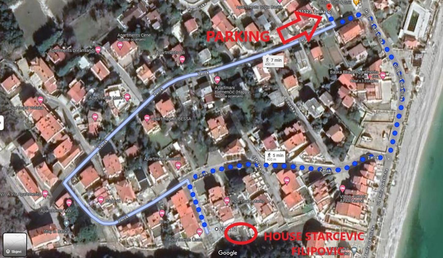 Apartment Starcevic Filipovic Baška Extérieur photo